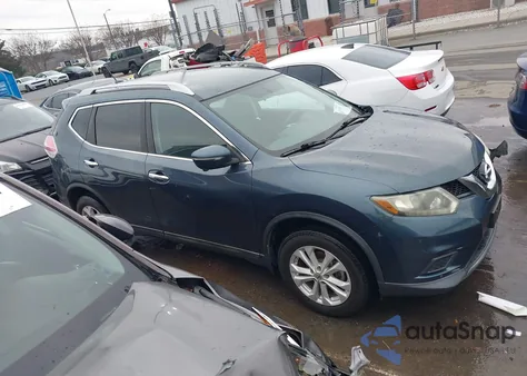 2014 Nissan Rogue Sv из США, поврежденный, VIN 5N1AT2MVXEC836199